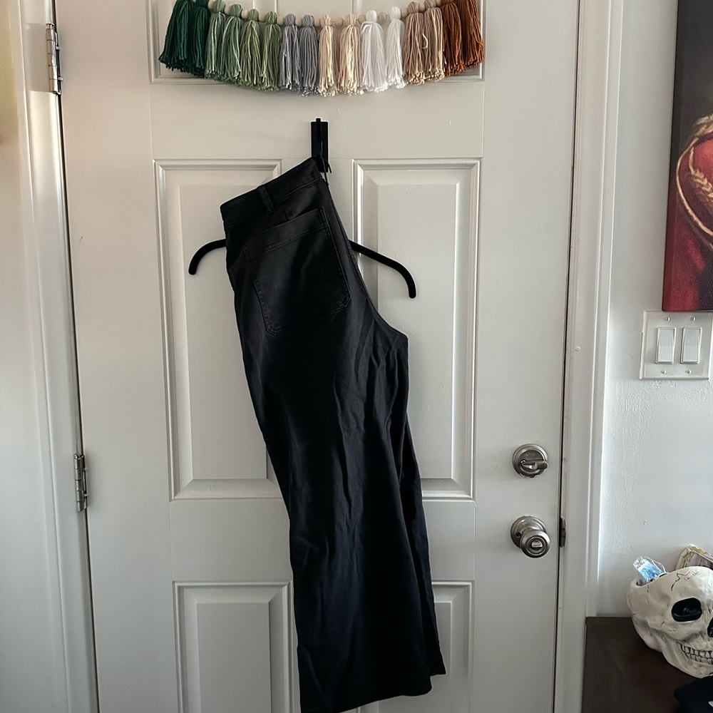 Everlane Black Wide Leg Pant